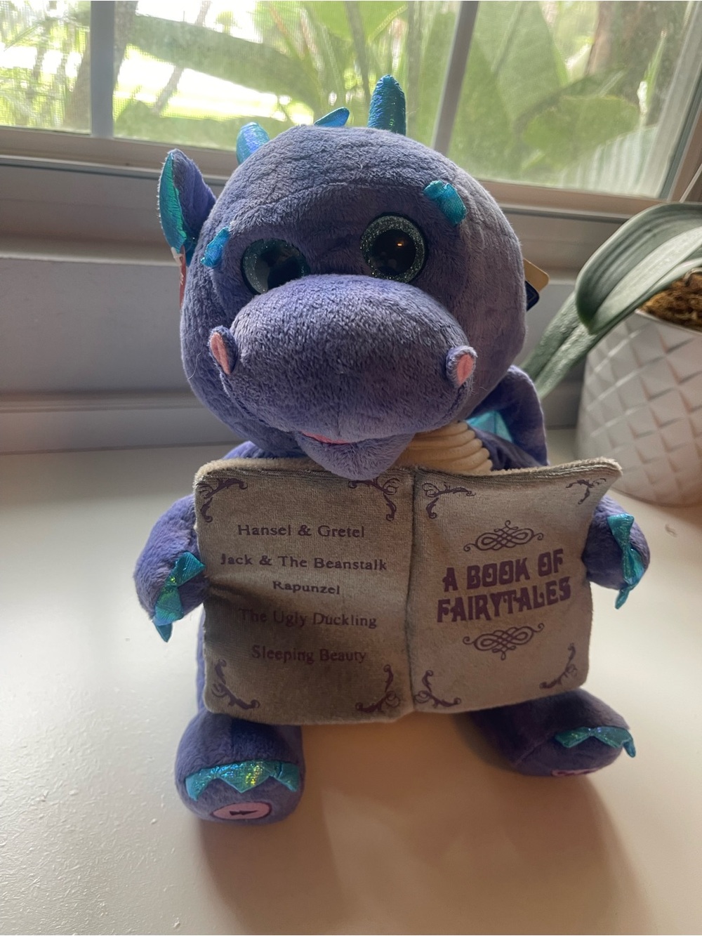 Duncan my story telling dragon.